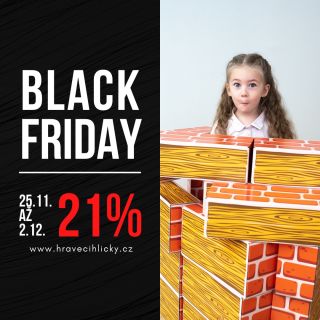 🎉 Blac k Friday s Hravými cihl🎉 Black Friday s Hravými cihl#stavebnicemerkuričkami! 🎉 Od 25. 11. do 2. 12. využijte...