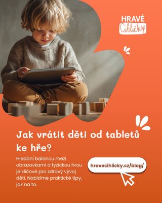 🎮 Displeje jsou všude. Ale dětství by mělo být hlavně o hře. Fyzická hra rozvíjí motoriku, fantazii i trpělivost – a...